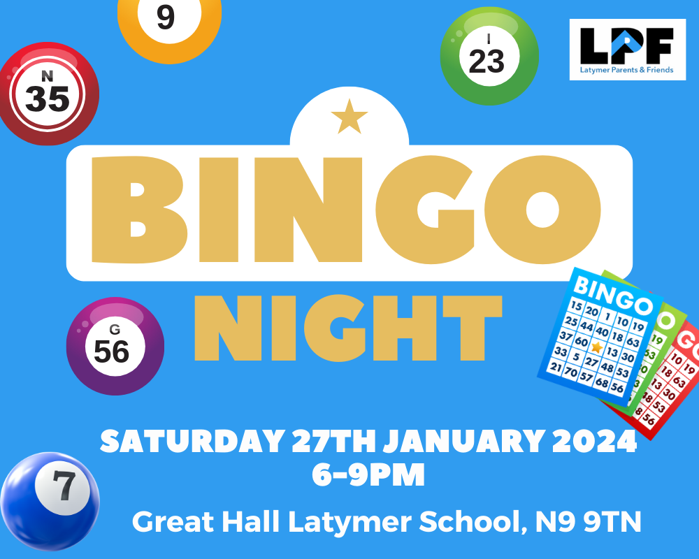 SOLD OUT - Family and Friends Bingo Night